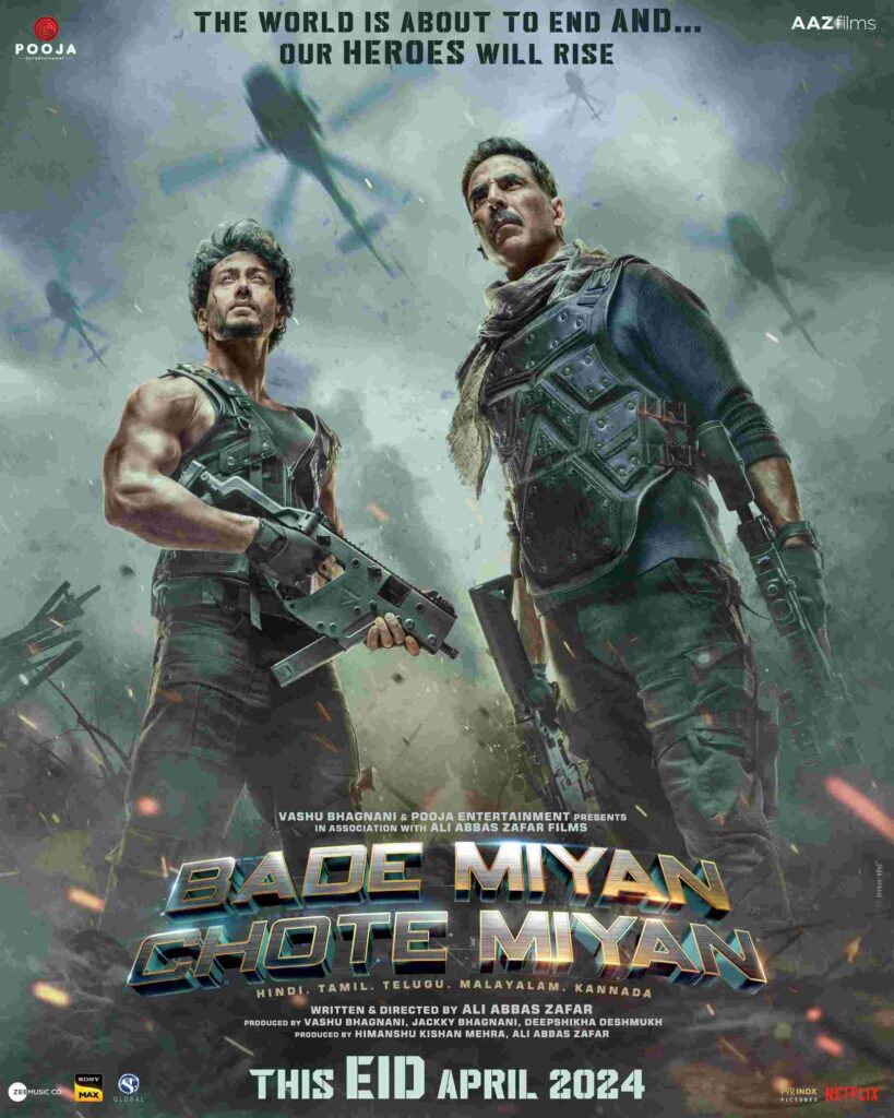 bade miyan chote miyan teaser, akshay kumar, tiger shroff, akshay kumar new movie