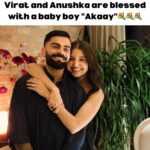 Anushka sharma and virat kohli new baby akaay