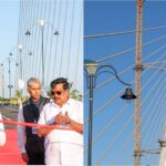 sudarshan setu indias longest cable connect bridge in dwarka gujrat, sudarshan setu bridge