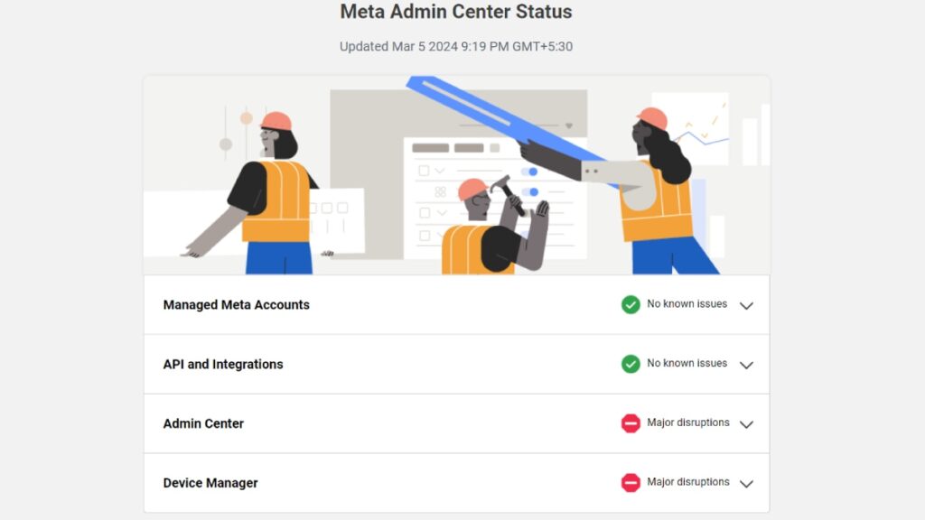Instagram and Facebook Down Access Globe screenshot