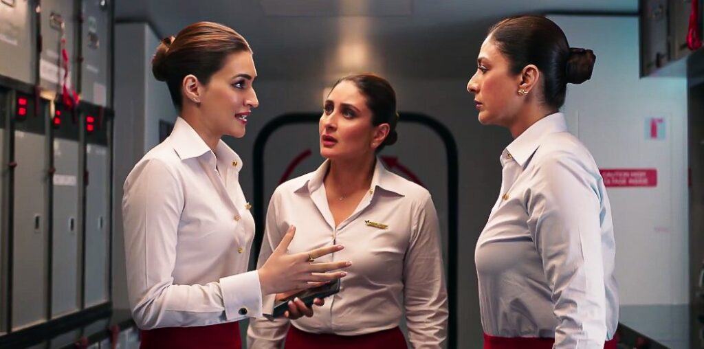 Crew Movie Review: Tabu, Kareena, and the actress's acting was amazing but the story got done before time.