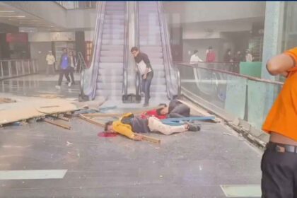 Two dead as ceiling grill falls into Greater Noida's Blue Sapphire mall lobby